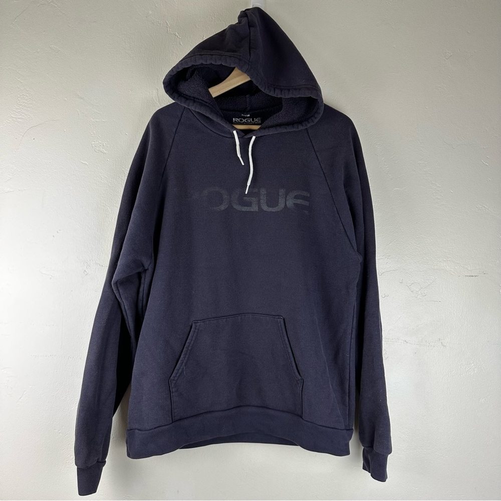 Rouge CrossFit Fitness Hoodie Blue Large